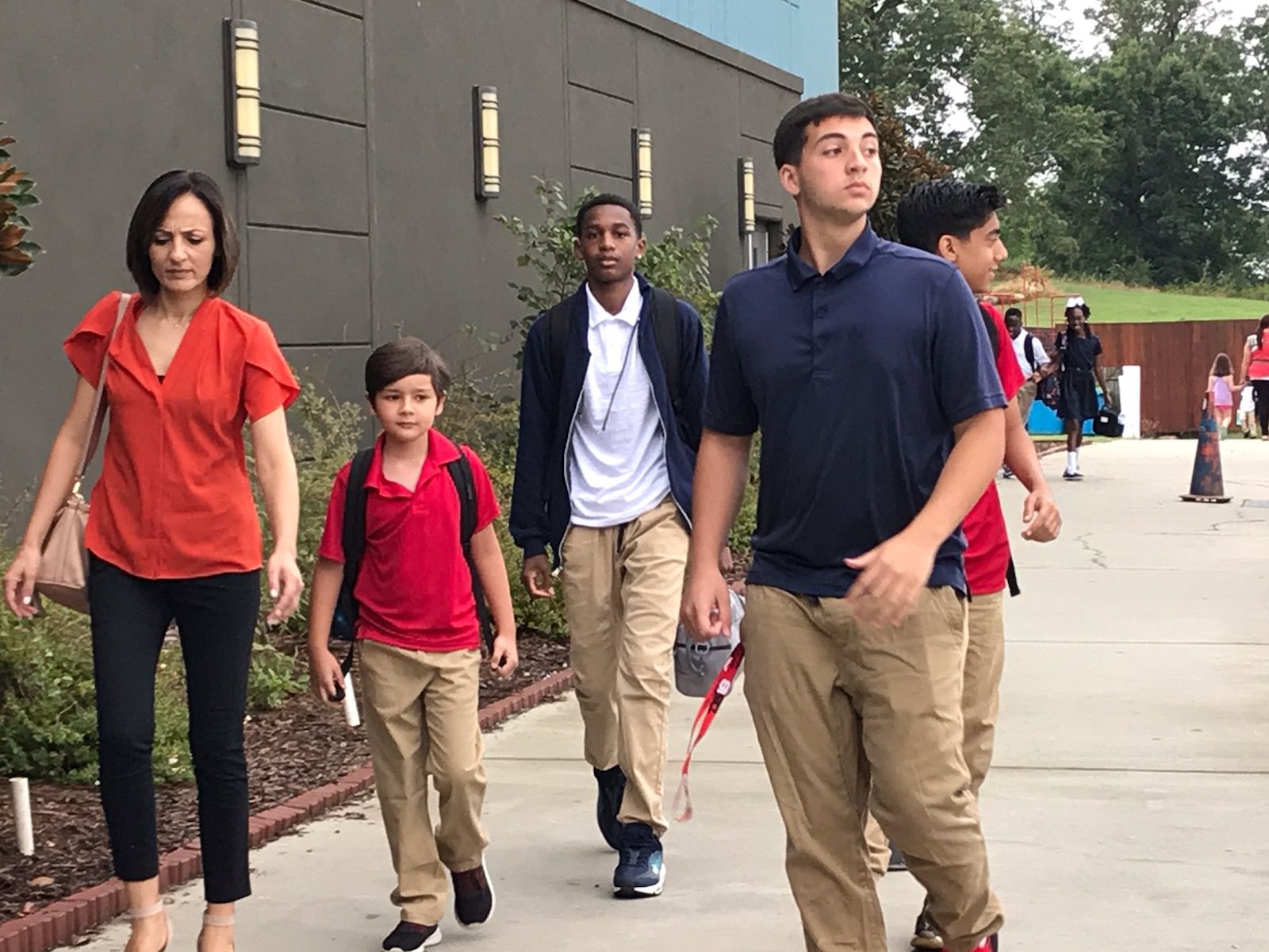 CIS first day of school